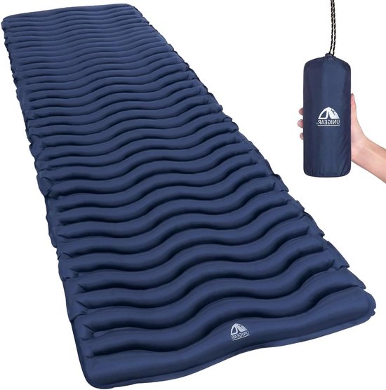 Ultralichte opblaasbare campingmat voor wandelen en rugzakken met hangmatten, tenten en slaapzakken. van Therm-a-Rest