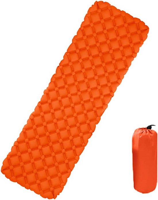 Ultralichte Slaapmat Goedkoop - Opblaasbaar & Waterdicht Camping Matras voor Backpacking en Reizen van Merkloos