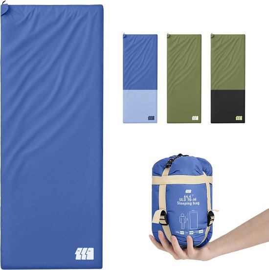 Ultralichte Slaapzak voor Warm Weer - Compact en Waterdicht voor Camping en Backpacken
