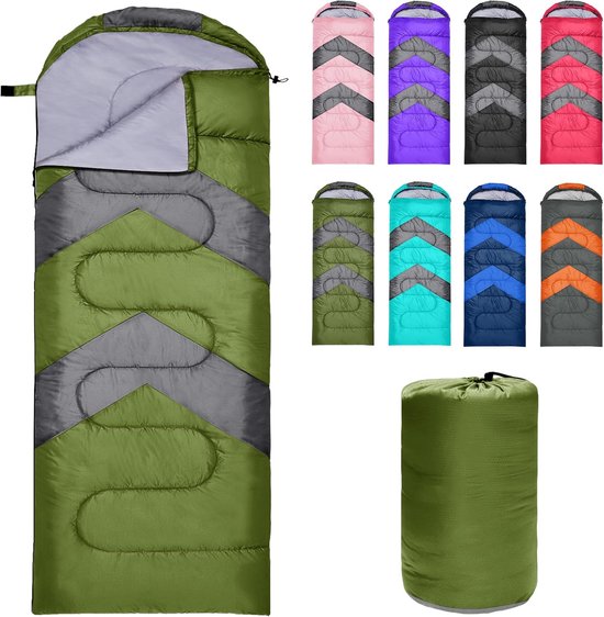 Ultralichte Slaapzak - Waterdicht en Compact - Geschikt voor 3-4 Seizoenen van Husky