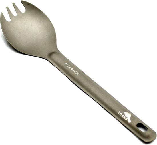 Ultralichte Titanium Spork - Perfect voor Kamperen en Outdoor Avonturen