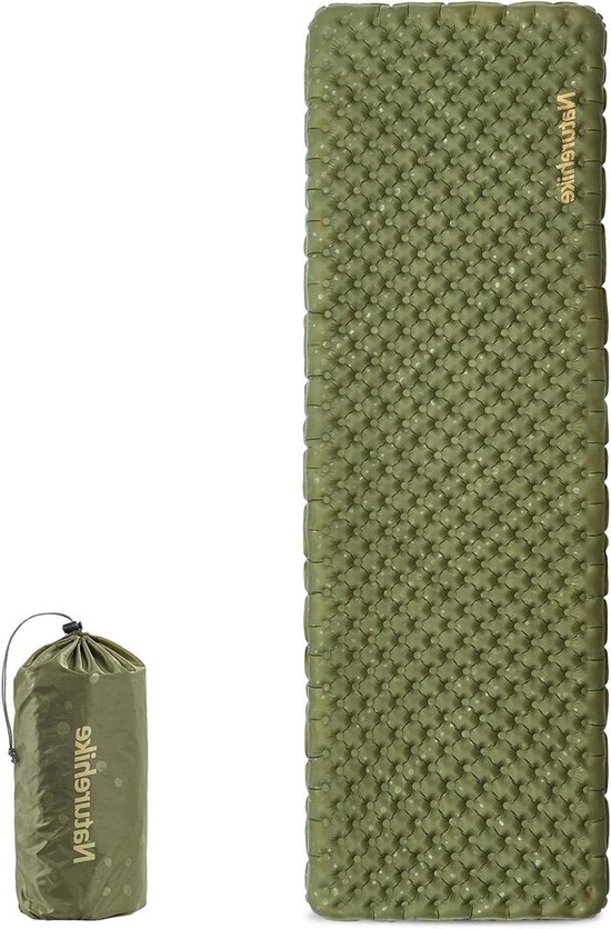 Ultralichte Zelfopblazende Campingmat - 4 Seizoenen - Duurzaam - 1 stuk van Merkloos