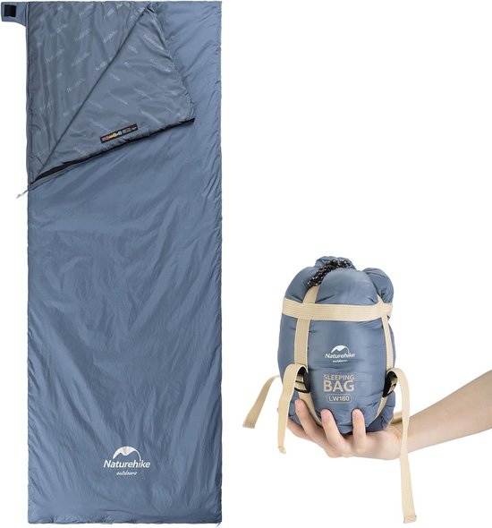 Ultralichte Zomerslaapzak voor Kamperen en Wandelen - Waterdichte en Ademende Slaapzak 205x85 cm van Merkloos