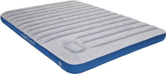 Unisex Cross Beam Single Luchtbed Extra Lang - Geïntegreerde Voetpomp, Anti-Slip Functie, Ademend, Robuust en Zachte Bovenkant voor Binnen en Buiten van Active Leisure