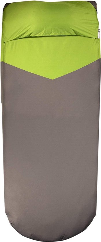 Unisex V New Sheet for Sleeping Pad, oranje/grijs, gewatteerd van Klymit