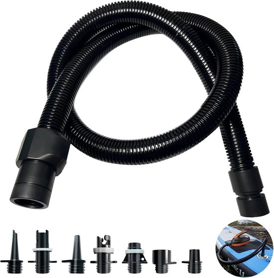 Universele Adapterset voor SUP- en Bootpomp met Luchtslangen en Ventieladapters van Merkloos