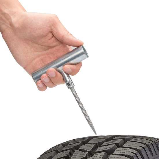 Universele Bandenreparatieset - Lekke Band Kit - Band repareren - 35 Delig - Compacte Opslag - Niet gespecificeerd