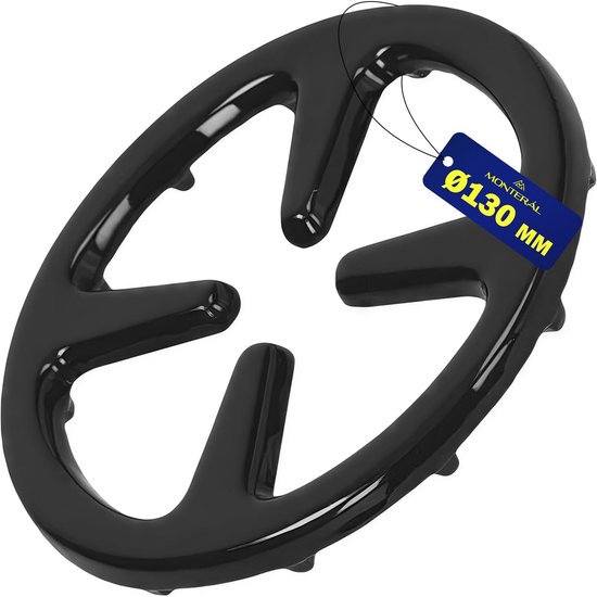 Universele Gas Reducer Ø 130 mm voor Koffiezetapparaten - Geëmailleerd Gietijzer, 10 Jaar Garantie van Merkloos