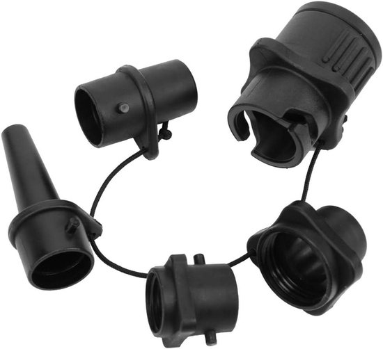 Universele Luchtventiel Adapter voor Kajak, Opblaasboot en Surfplank - Lekvrije Pompconnector van Universele