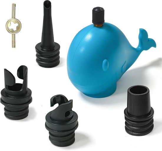 Universele Opblaaspomp Adapter voor SUP, Kajak en Luchtbedden van Merkloos