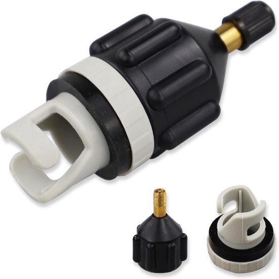 Universele Opblaaspomp Adapter voor SUP, Rubberboot en Luchtbed van Merkloos
