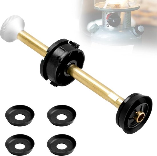 Universele Plunjer Reparatieset voor Campinglantaarns en Kachels - Metalen Pomponderdeel