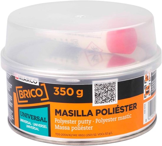 Universele Polyester Plamuurkit voor Reparatie en Vulling van Merkloos