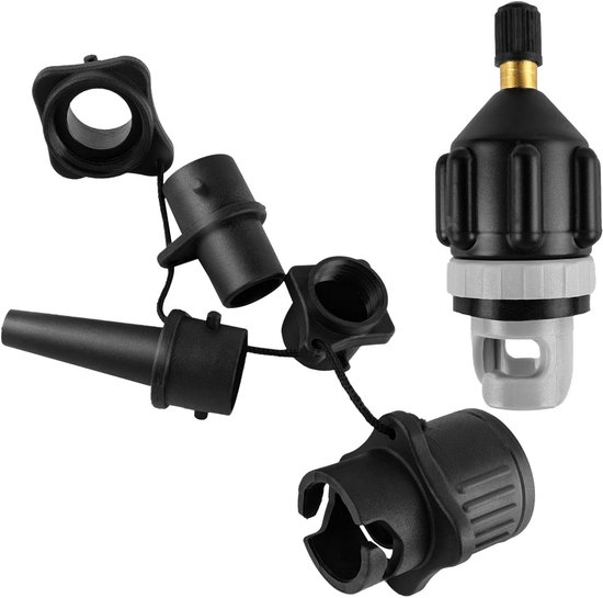 Universele SUP Pomp Adapter Set - Snel Opblazen van Paddle Boards, Kayaks en Boten van Universele
