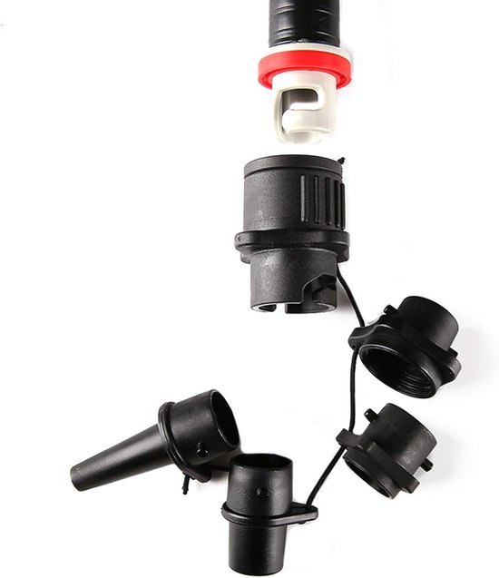 Universele Ventieladapter voor Rubberboot en SUP - Geschikt voor Standaard Luchtpomp van Merkloos