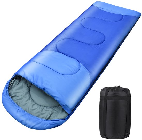 Unyqoos ® Comfortabele en Veelzijdige 3-Seizoenen Outdoor Slaapzak voor Kamperen, Wandelen en Reizen
