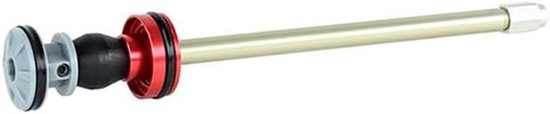Upgrade Kit - Air Spring Kit - Fietsen Onderdelen - Verbeterde Tractie - 130 mm - Rood Zwart Zilver