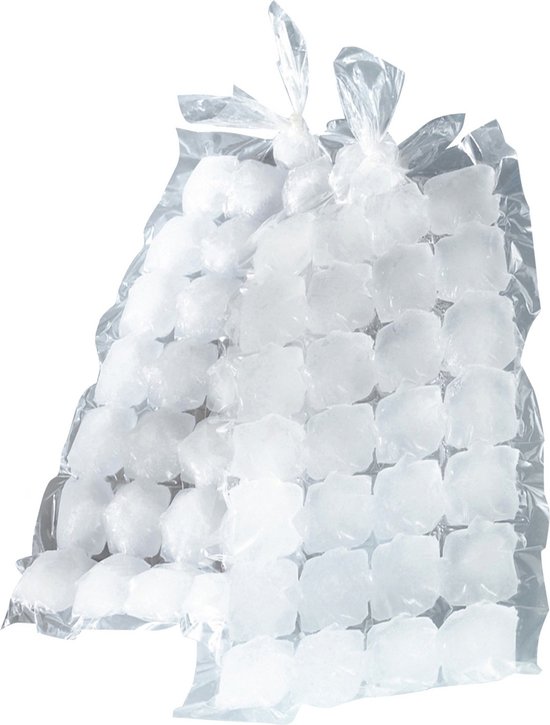 Urban Living IJsblokzakjes/ijsblokjes maken - 14x - transparante zakjes van Urban Living