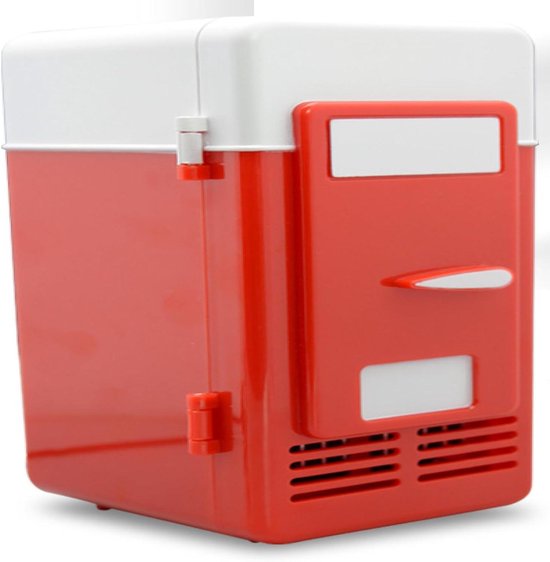 USB Koelkast Mini - Student Koelbox - Drank Koelen - Dubbel Gebruik Auto Huis - 23 x 13 x 16cm