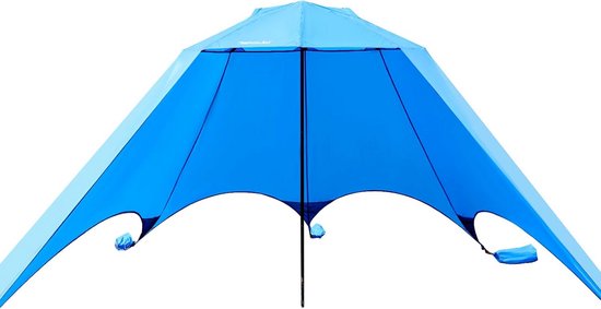 UV-werende Strandtent UPF 50+ - Eenvoudig Opzetbare Zonnescherm Luifel voor Strand en Buitenactiviteiten