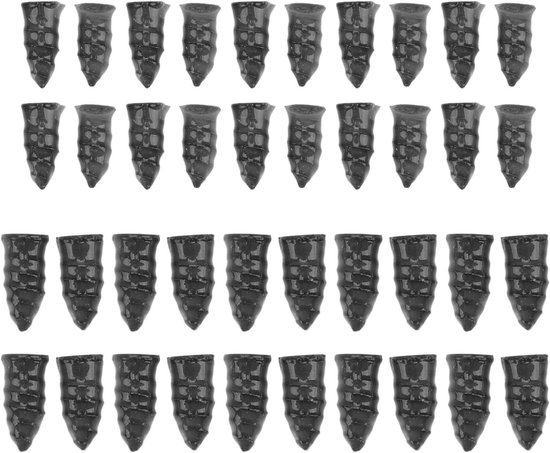 Vacuüm Bandenreparatie Nagels - Bandenreparatieset Schroeven - Bandenschade Herstellen - Hoge Temperatuur Bestendig - 40 Stuks - Zwart
