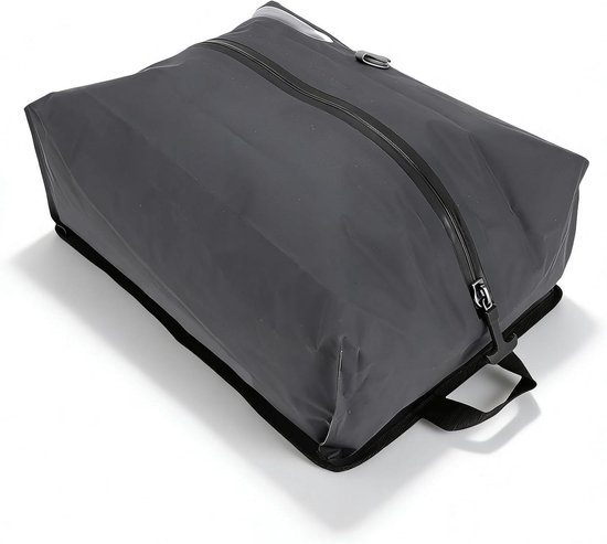 Vacuüm Compressietas - Ruimtebespaarder Opbergtas - Reizen Bagage Opslag - Waterdicht Handmatige Luchtafgifte - 16L Volume - Grijs