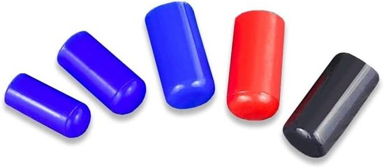 Vacuüm Slang Stop Rubber 16mm | Universele Afdichtdop voor Luchtleidingen | Waterdicht en Hittebestendig Rood