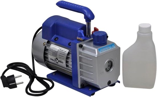 Vacuümpomp – Vacuum Pomp – Koelpomp – Airconditioning Pomp – Koelsysteem Pomp – Aluminium Behuizing – Krachtige 50 L/min Zuigkracht van Merkloos