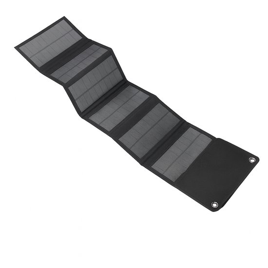 Valeron Goods® 60W Draagbaar Opvouwbaar Zonnepaneel – USB & DC Output – Outdoor Solar Charger voor Smartphone, Tablet & Powerbank – Lichtgewicht & Compact van Valeron Goods