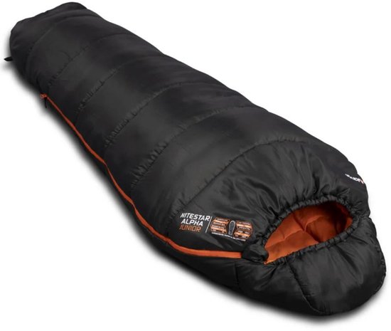 Vango Nitestar Alpha Junior Slaapzak - 2–3 Seizoenen - Lichtgewicht - Compact Op te Bergen