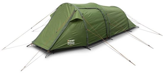 VANGO - tent - tunneltent - lichtgewicht - kamperen - Equinox 200 - Forest Green van Merkloos