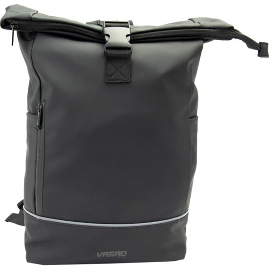 Vasad - Style Bicycle Backpack - Zwart - RPET van Merkloos