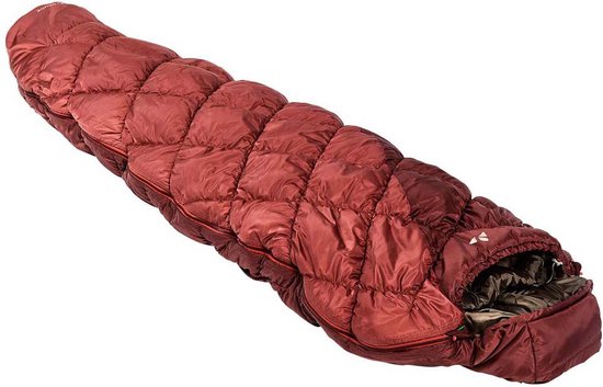 VAUDE - Meglis 300 SYN - Dark cherry - Slaapzak Synthetisch - Greenshape van Vaud