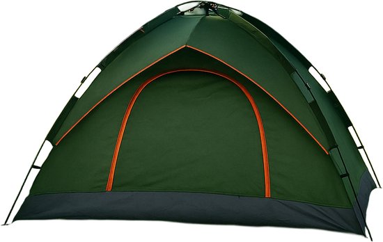 VDD - pop up tent - popup tent - tent - pop up tent 1 persoons - pop up tent waterdicht - 200x150x110 - groen van Merkloos