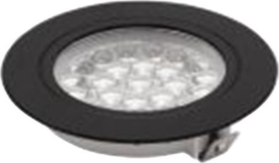 Vechline Inbouwspot Corvus Mini 2W Zwart van Vechline