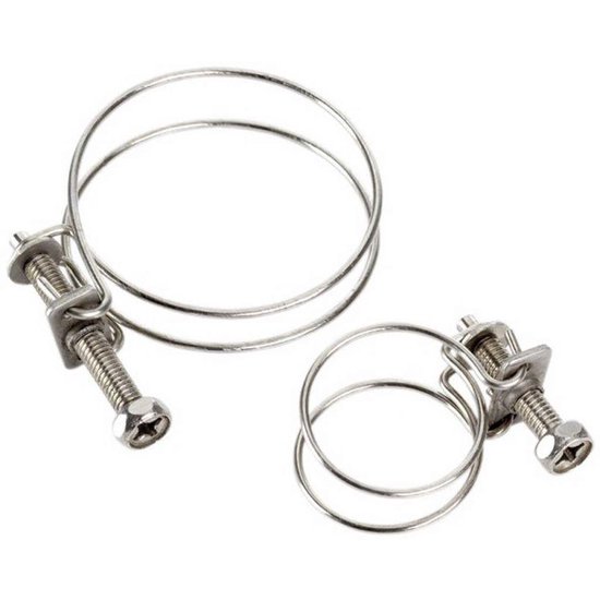 Velda Draadslangklem Vt 20 Mm Staal Zilver 2 Stuks van Velda
