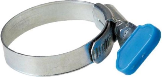 Velda Slangklem Vt Met Vleugelmoer 13 Mm Rvs Zilver 2 Stuks van Velda
