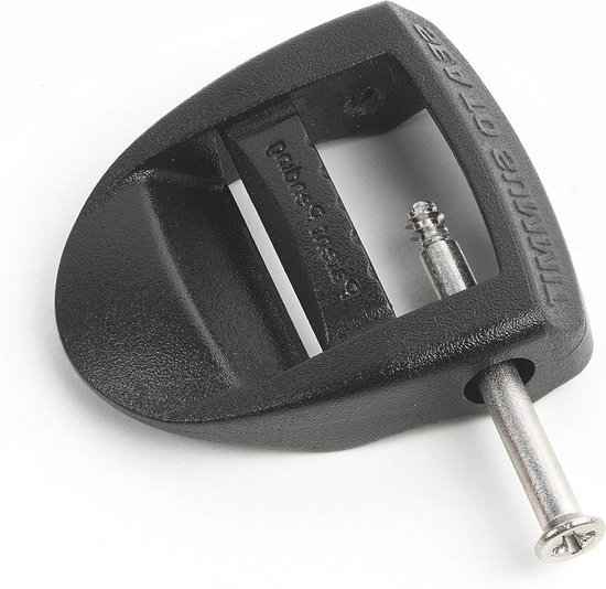 Veldreparatiesp - Reparatieset Gesp - Kamperen en outdoor - Ladderlock gesp met pin - Maat M - Zwart