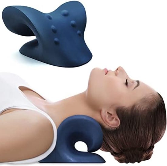 Velox Nek Stretcher - Neck Releaser - DonkerBlauw van Velox