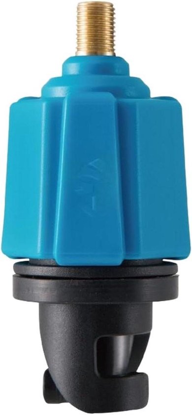 Ventiel Adapter - Luchtpomp Connector - Watersport Opblazen - Brede Compatibiliteit - 7.6mm Stem - Blauw