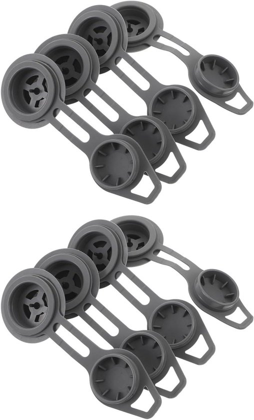 Ventiel adapters - Luchtmatras ventielen - Opblaasbare items - Lekvrije vervanging - 137 x 45 cm - Donkergrijs