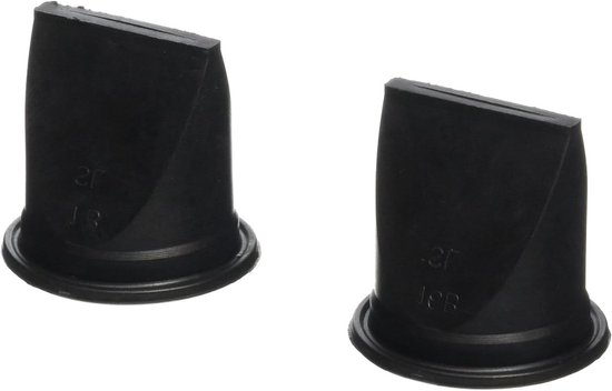 Ventiel Kit - Rubber Klep - Toilet Onderhoud - Origineel Onderdeel - 1-1/2 Inch - Zwart