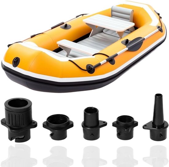 Ventieladapter voor SUP, Boot en Kite – Geschikt voor Standaard Luchtpomp van Merkloos