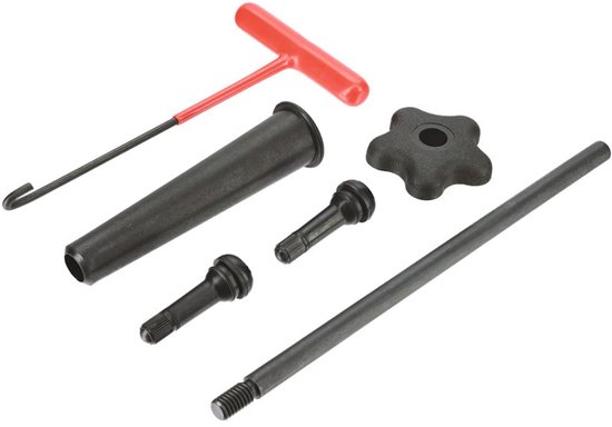 Ventielreparatieset - Bandengereedschap - Band Repareren - Zonder Demontage - 5-delig - Niet gespecificeerd
