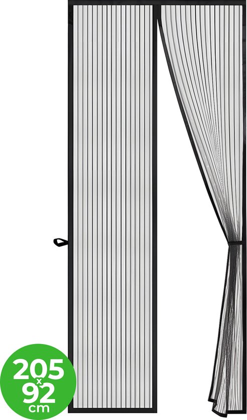 VerminBuster Vliegengordijn Magnetisch - Luxe Deurhor - 205 x 92 cm - Deurgordijn - Horgordijn Deur van VerminBuster
