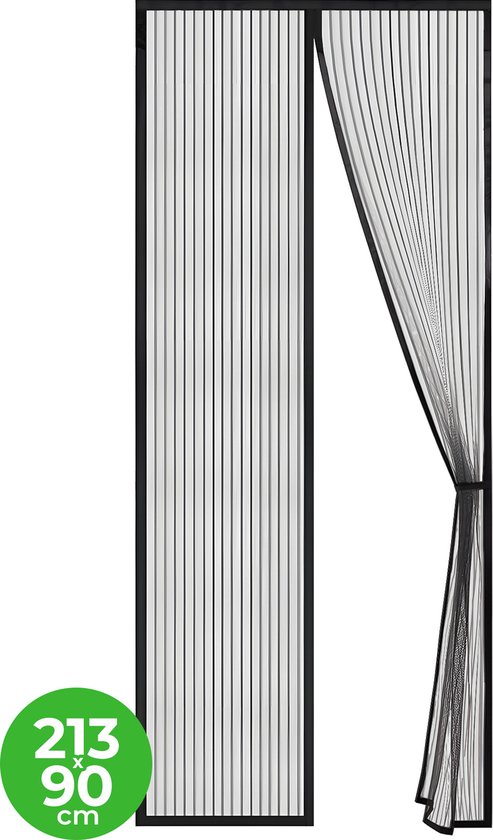 VerminBuster Vliegengordijn Magnetisch - Luxe Deurhor - 213 x 90 cm - Deurgordijn - Horgordijn Deur van Merkloos