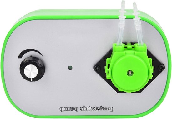 Verstelbare peristaltische vloeistofpomp voor dosering, 100-240V, 19-120 ml/min, EU stekker, ideaal voor laboratoria en aquariums van Merkloos