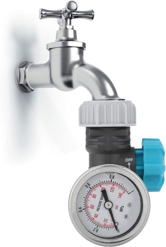 Verstelbare Waterdrukregelaar met Manometer voor Irrigatie