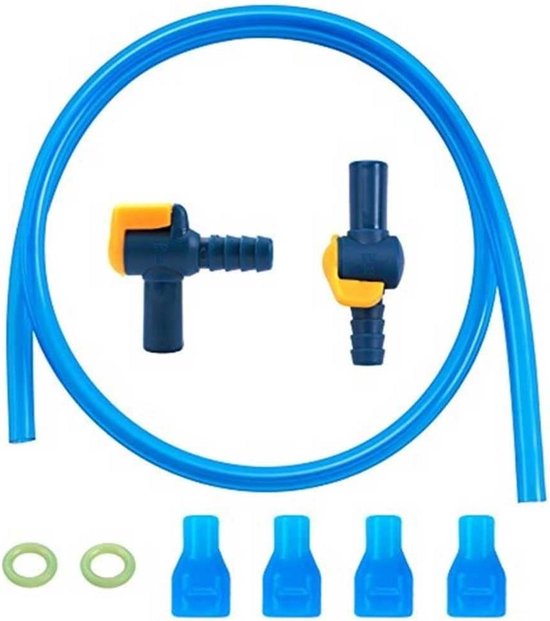 Vervangende Mondstuk Set - Drinkblaas Onderdelen - Hydratatie Onderweg - Lekvrije Waterstroomregeling - 23 x 17 x 4 cm - Afgebeeld