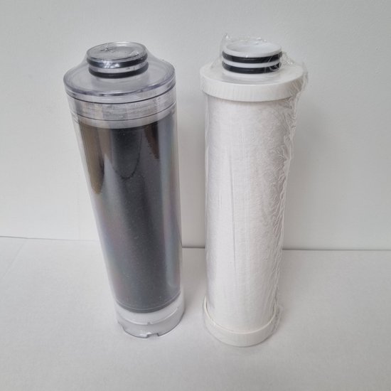 Vervangfilterset 2 stuks past in Honeywell filter / Resideo Braukmann triplex FF60 (AX) filterpatronen regenwaterfilter actieve kool vervangpatronen (B7+B8) van VER